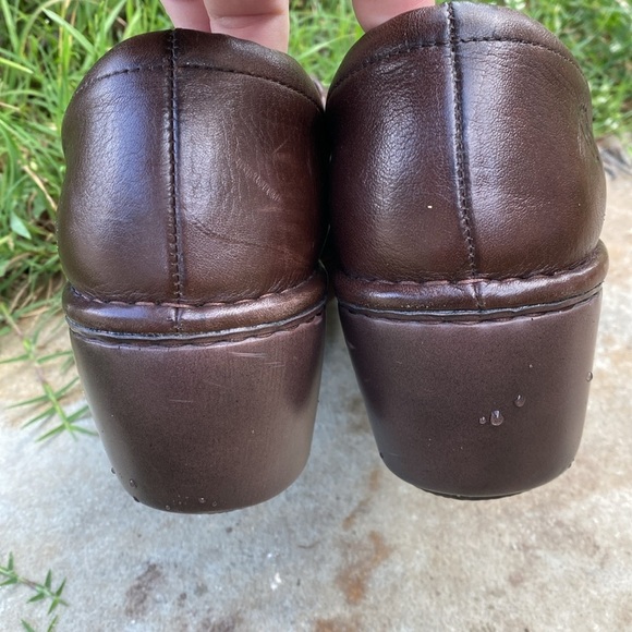 Ariat western slip on clogs mules 9.5 B floral stitching supportive comfort - Picture 4 of 11